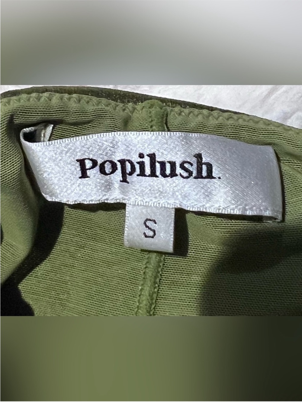 Popilush Shapewear Cowl Neck Midi Cocktail Dress Size Small NWT - Picture 7 of 7